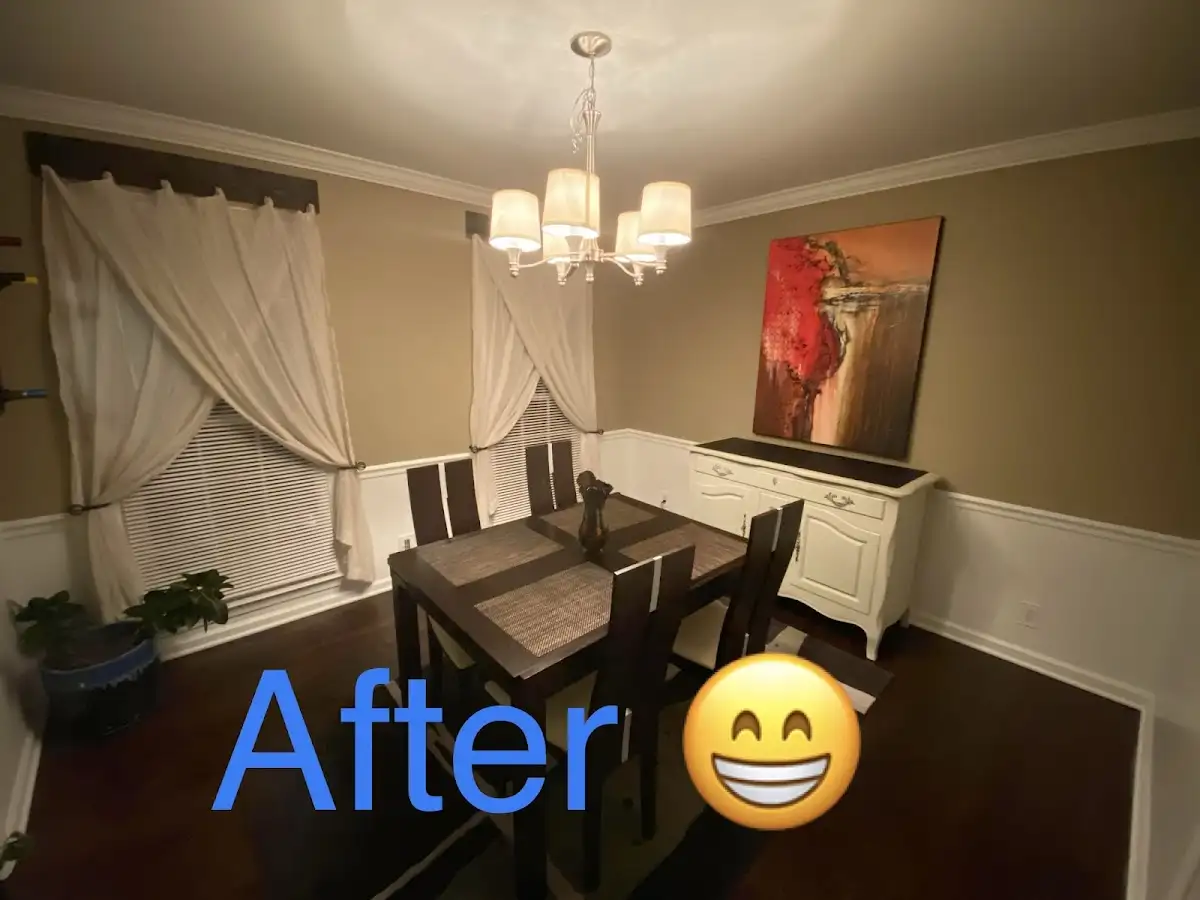 Professional dining room restoration after water damage in Cumberland